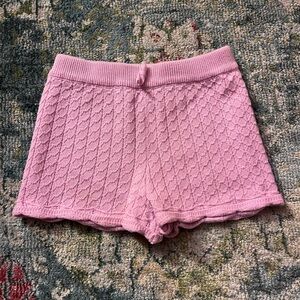Girls Knit Shorts